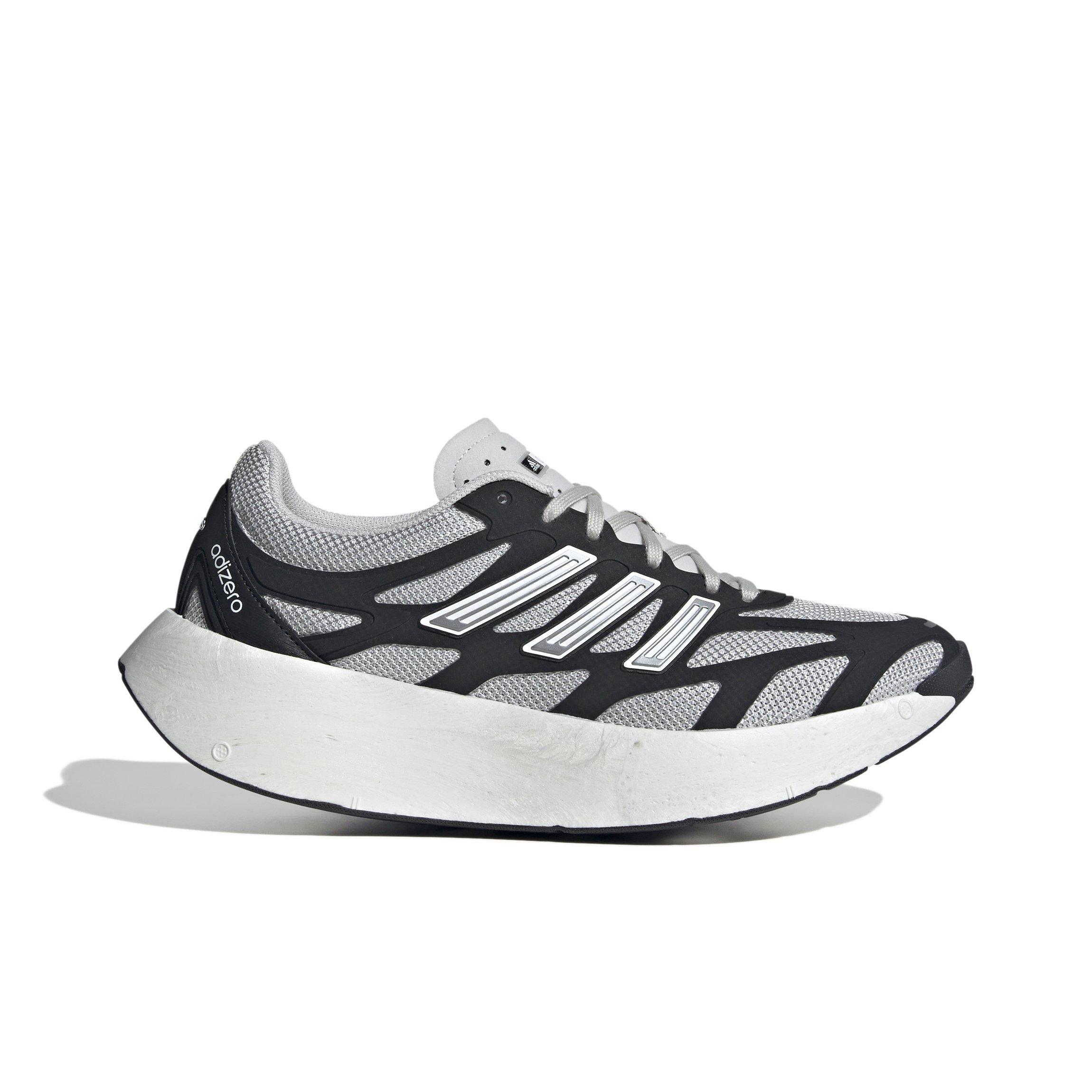 アロぺい adidas Running Adizero Aruku Shoes in Silver Metallic/Grey